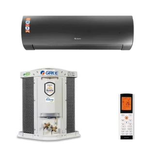 Ar Condicionado Split Hi Wall Gree G-Diamond Inverter 9000 BTUS Frio 220V Preto GWC09ACA-D6DNA1A